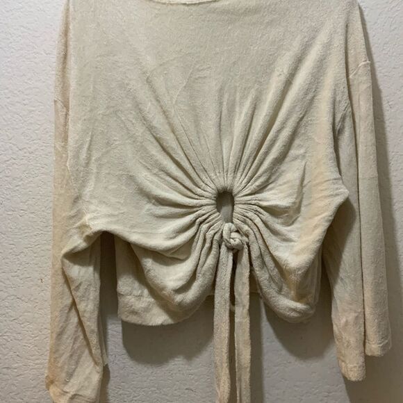 Lush cream top velvet size S - Picture 4 of 9